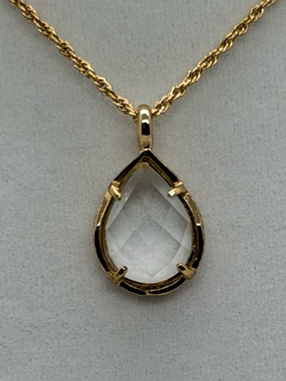 Kendra Scott Crystal Clear Kiri necklace